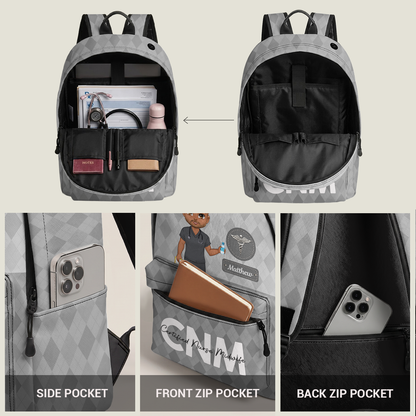 Nurse Elegant Style - Personalized Backpack