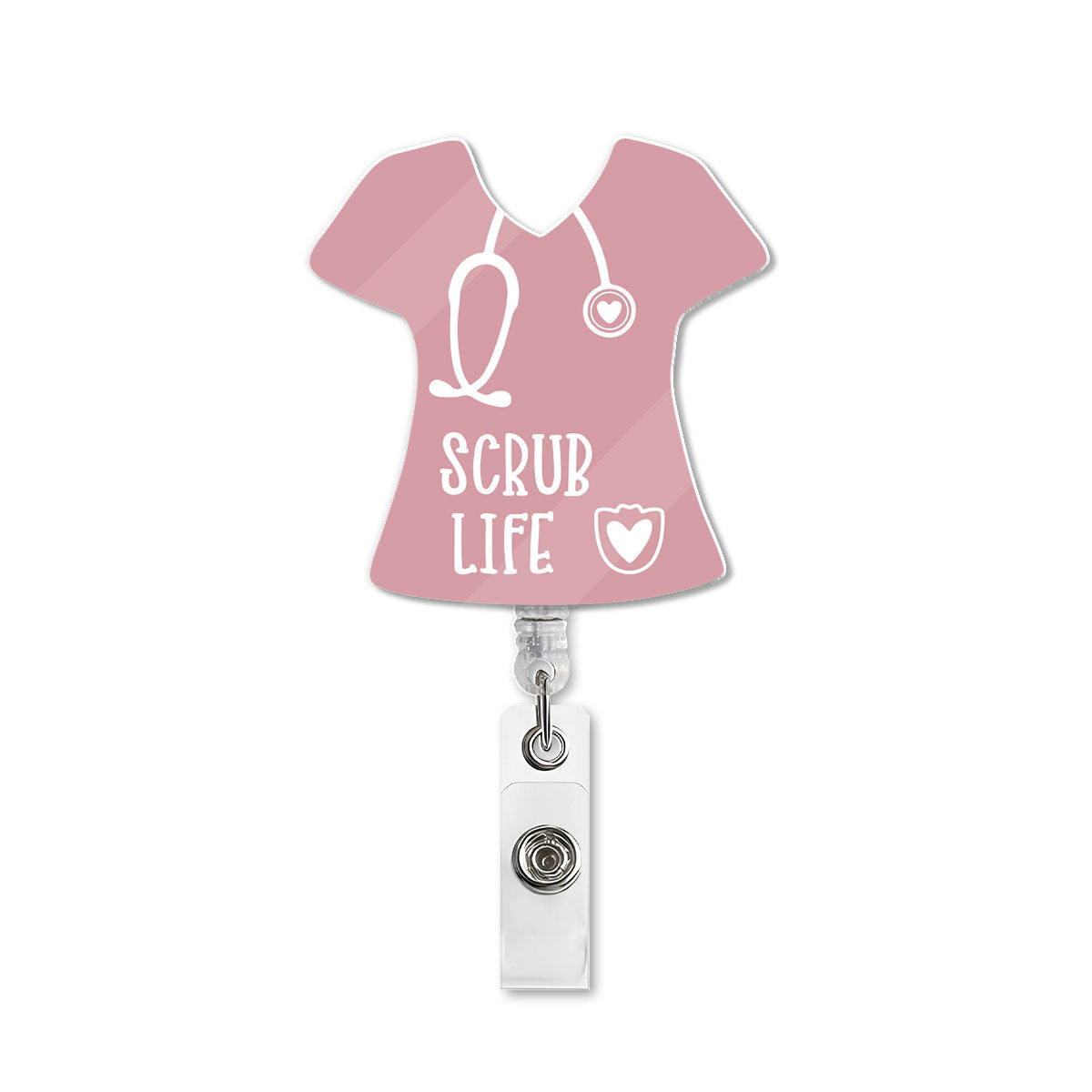 The Scrub - Personalized Nurse Badge Reel