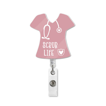 The Scrub - Personalized Nurse Badge Reel