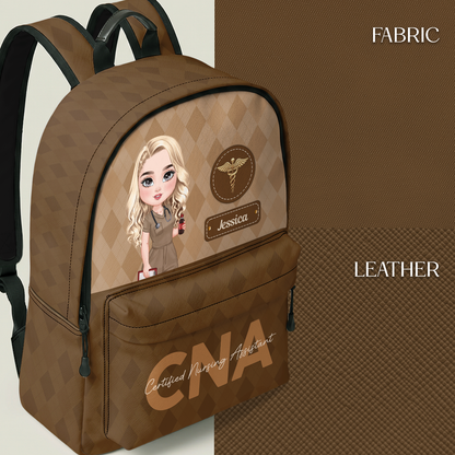 Nurse Elegant Style - Personalized Backpack