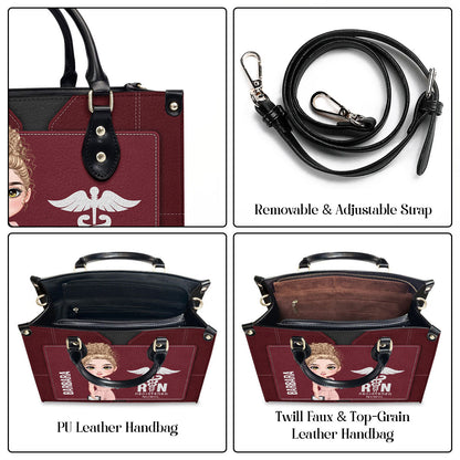 Legend Nurse - Personalized Custom Leather Handbag