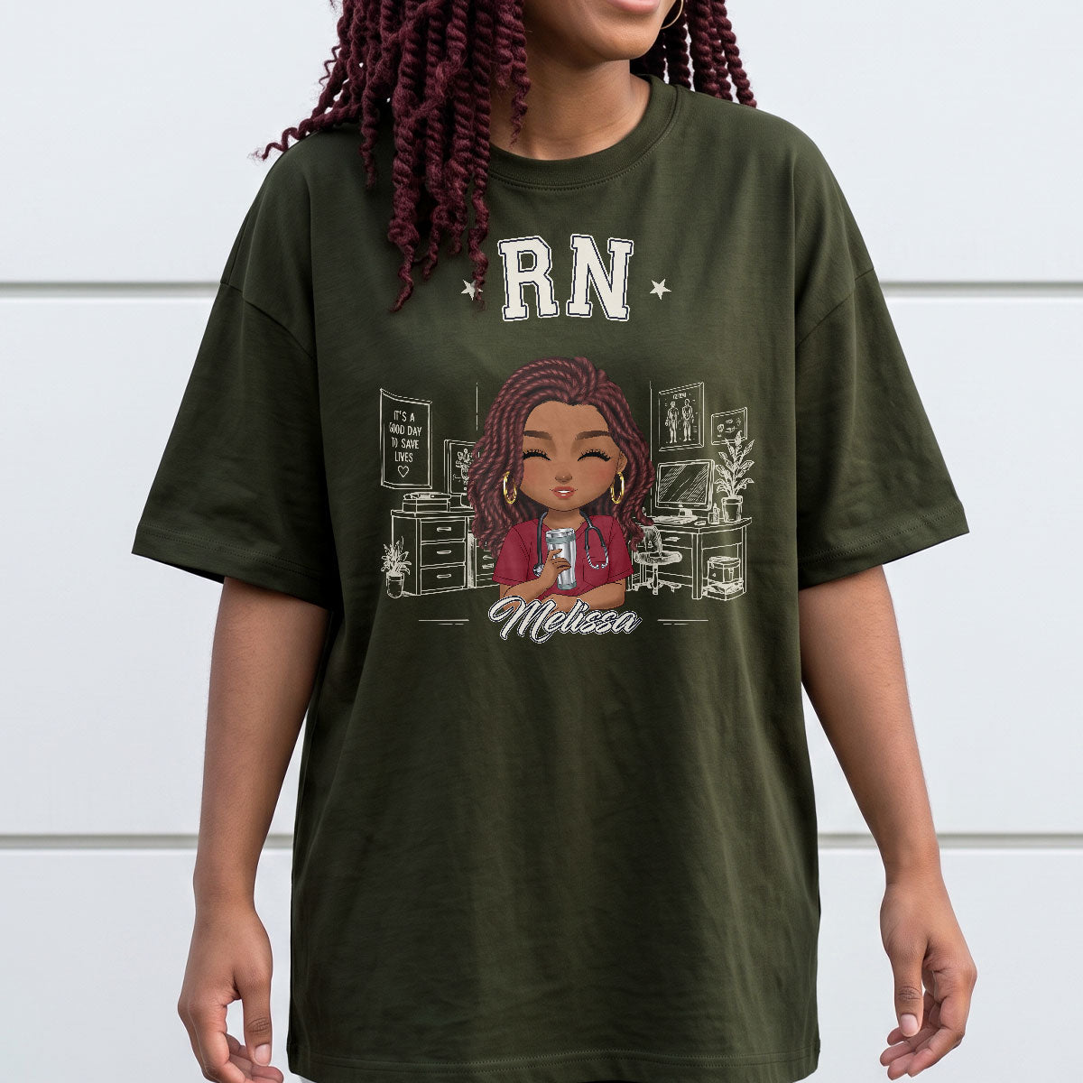 Nurse Good Vibes - Personalized Custom Nurse T-shirt, Hoodie, Sweatshirt