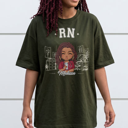 Nurse Good Vibes - Personalized Custom Nurse T-shirt, Hoodie, Sweatshirt