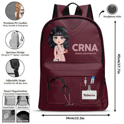 Nurse Scrubs Life - Personalized Backpack