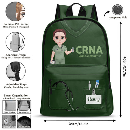 Nurse Uniform - Personalized Backpack