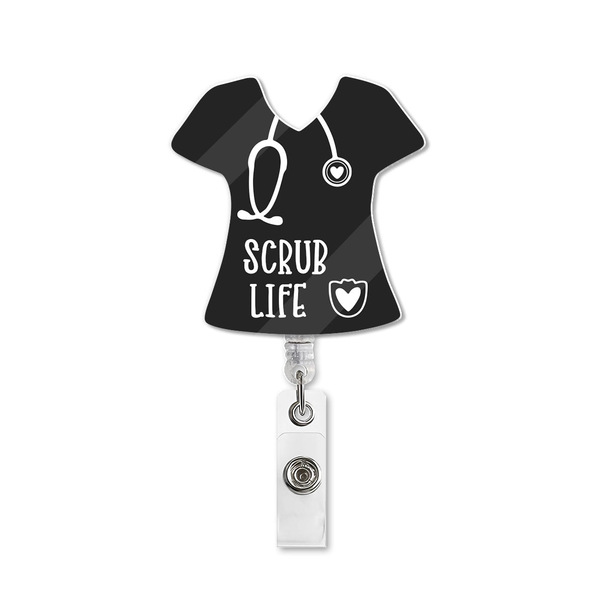 The Scrub - Personalized Nurse Badge Reel