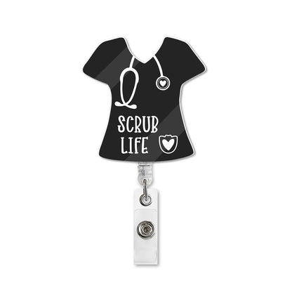 The Scrub - Personalized Nurse Badge Reel