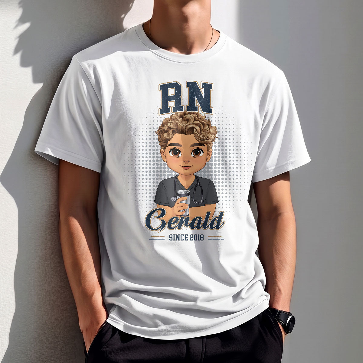 Nurse Basic - Personalized Custom Nurse T-shirt, Hoodie, Sweatshirt