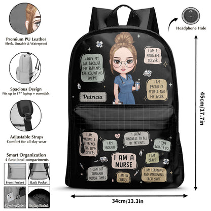 Nurse Affirmations - Personalized Backpack