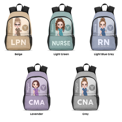 Elegant Nurse - Personalized Backpack