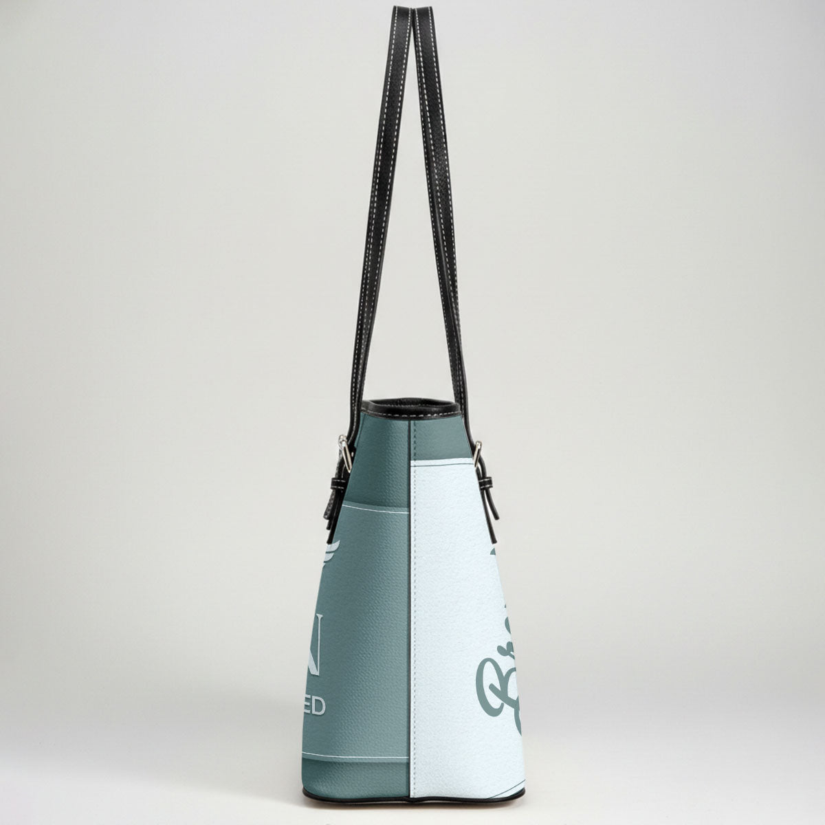 Carefully Dedicated - Personalized Custom Nurse Leather Tote Bag