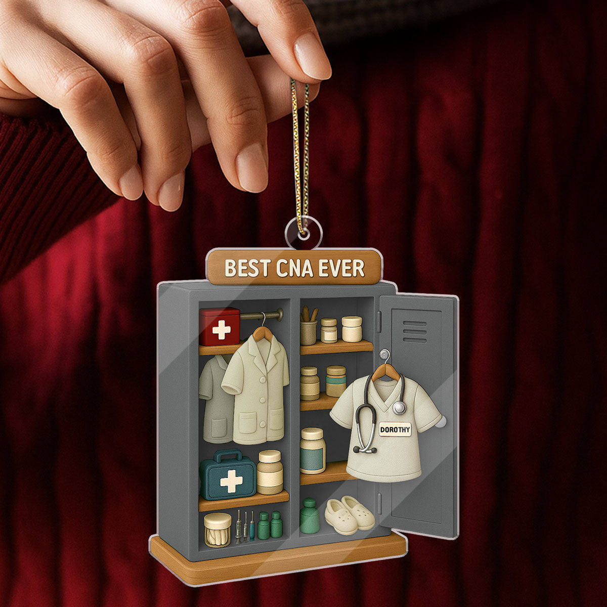Nurse Locker - Personalized Nurse Acrylic Ornament
