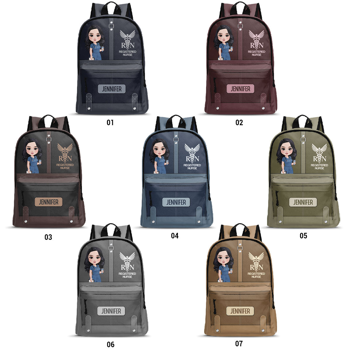 Nurse Like This - Personalized Backpack