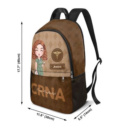 Nurse Elegant Style - Personalized Backpack