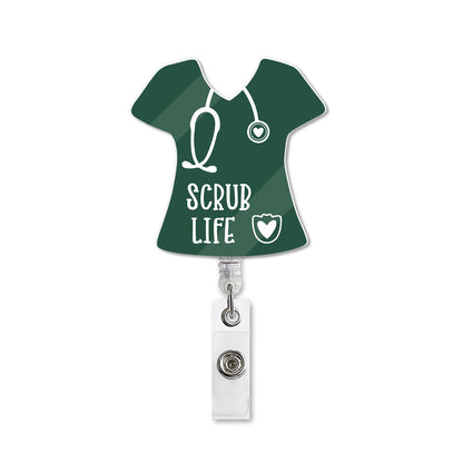 The Scrub - Personalized Nurse Badge Reel