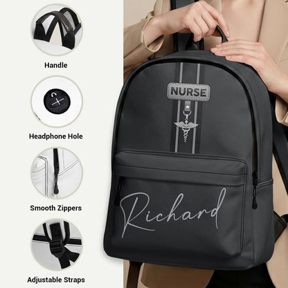 Classic Nurse Life - Personalized Backpack