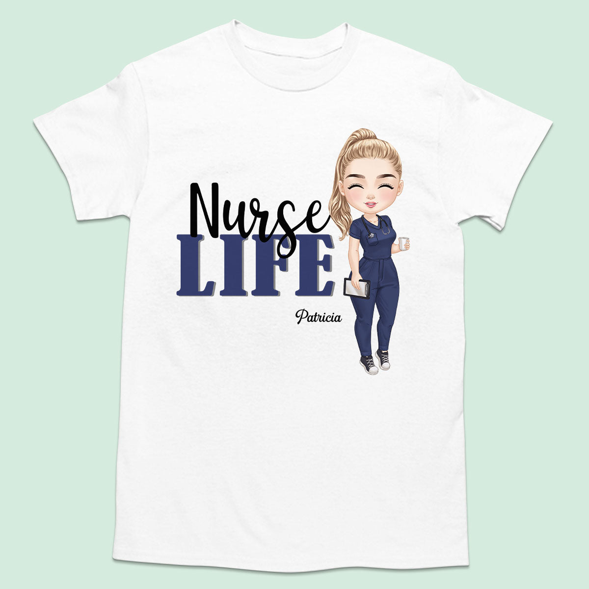 Personalized Custom Nurse T-shirts