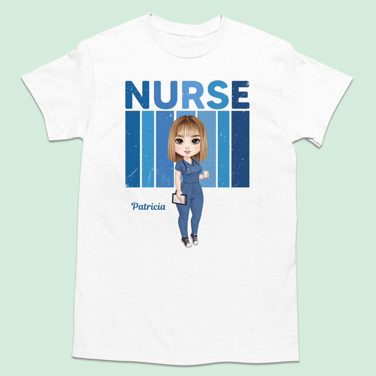 Personalized Custom Nurse T-shirt