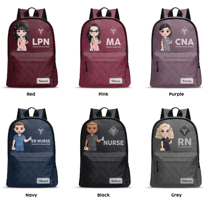 Nursing Gentle - Personalized Backpack