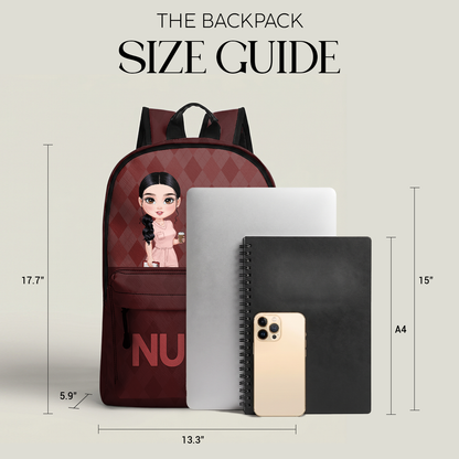 Nurse Elegant Style - Personalized Backpack