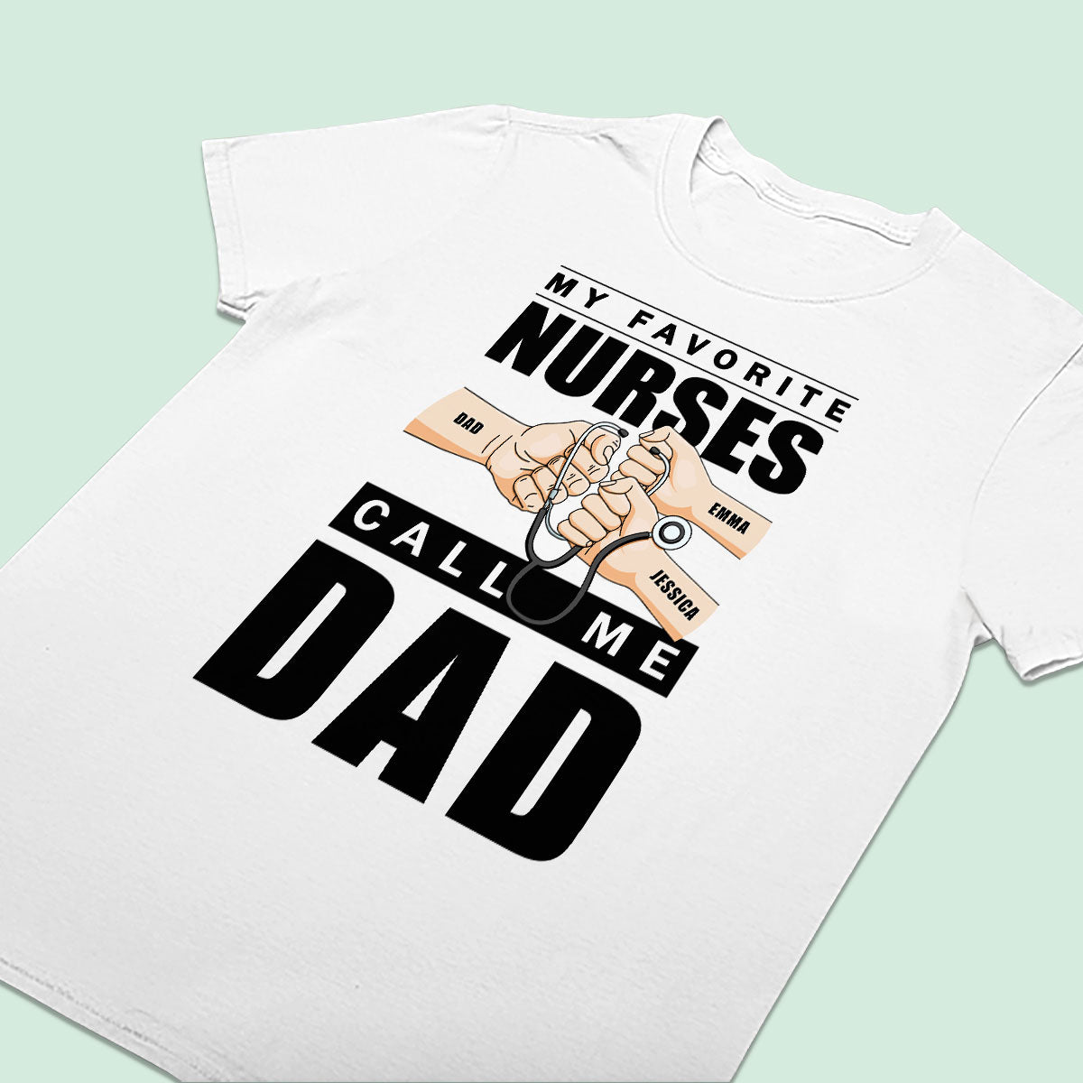 Favorite Nurse 2 - Personalized Custom T-shirt