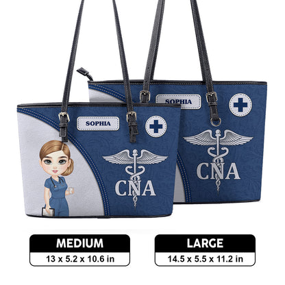 personalized custom nurse tote bag