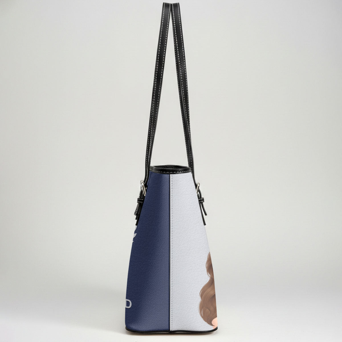 Nurse Bright Spirit - Personalized Custom Nurse Leather Tote Bag