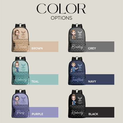 Daily Nurse Life - Personalized Backpack