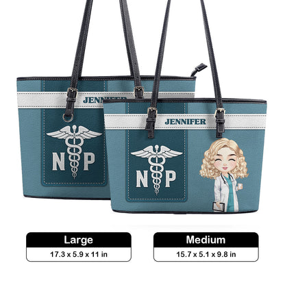 personalized custom nurse tote bag