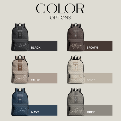 Nurse Monogram - Personalized Backpack