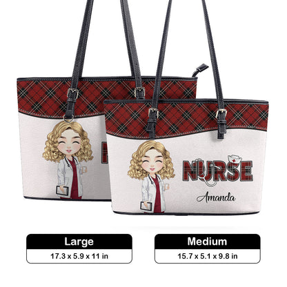 personalized custom nurse tote bag