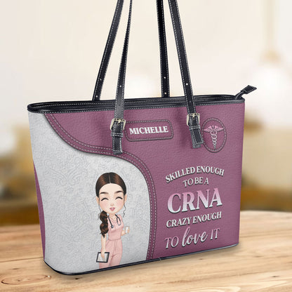 personalized custom nurse tote bag