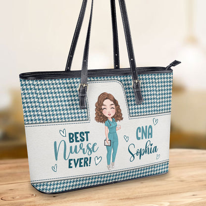 personalized custom nurse tote bag