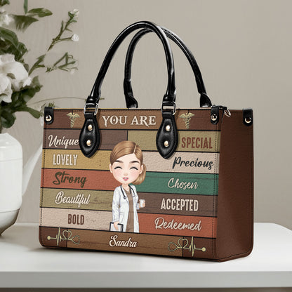 God Say You Are - Personalized Custom Leather Handbag