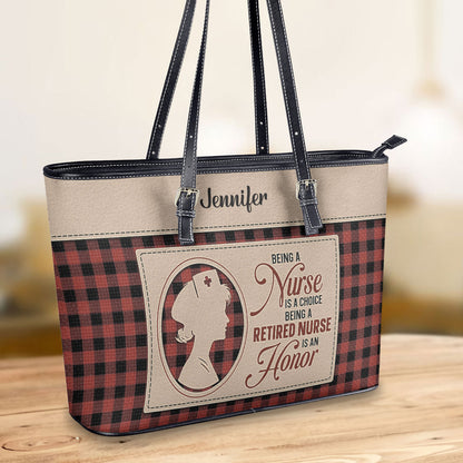 personalized custom nurse tote bag