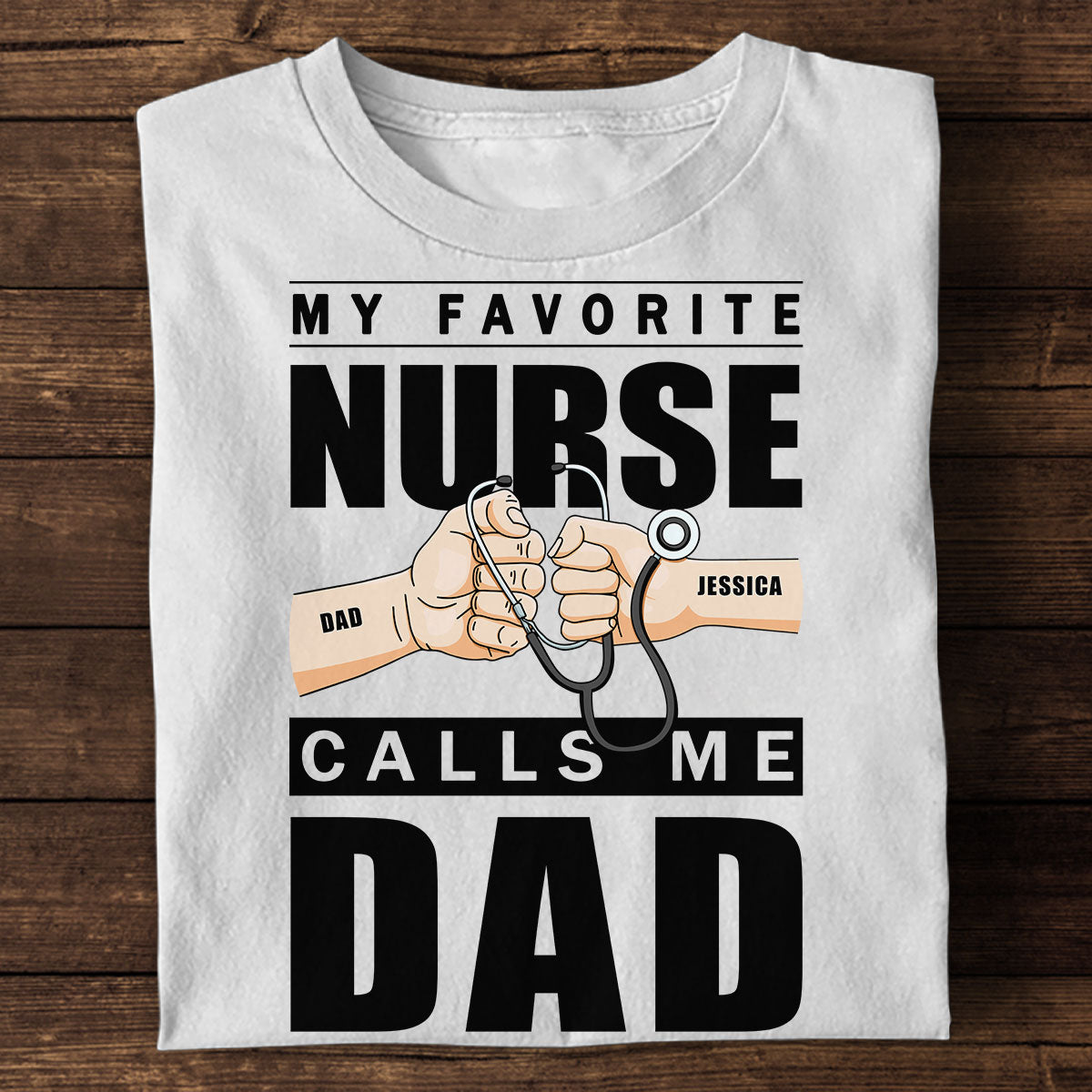 Favorite Nurse 2 - Personalized Custom T-shirt