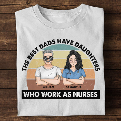 The Best Dad - Personalized Custom T-shirt