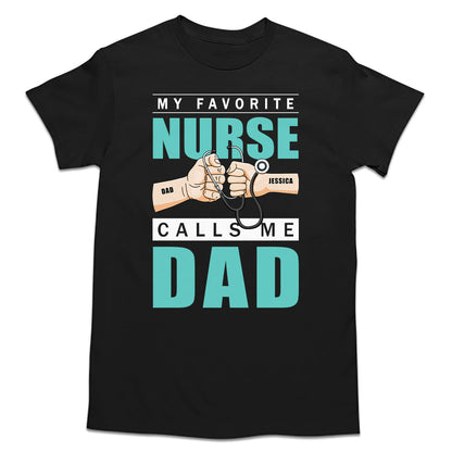 Favorite Nurse - Personalized Custom T-shirt