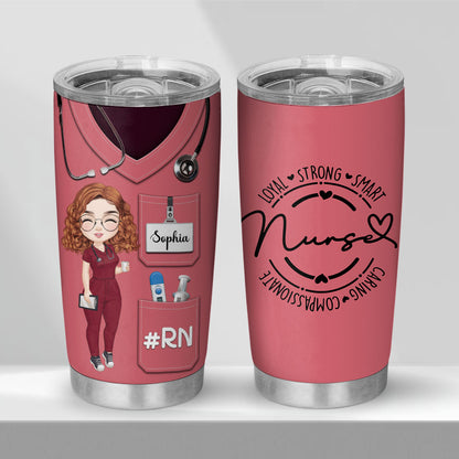 Loyal Nurse - Personalized Custom Tumbler