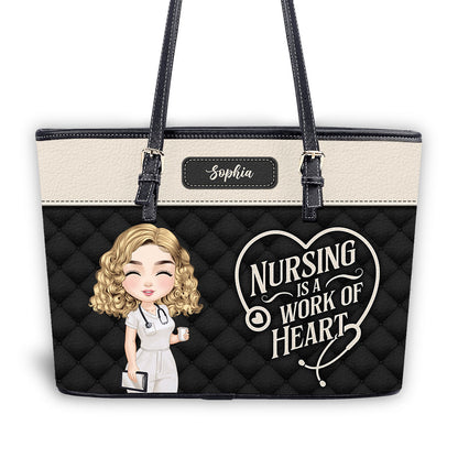 personalized custom nurse tote bag for work