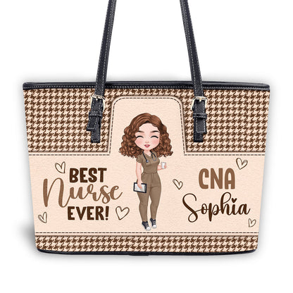 personalized custom nurse tote bag