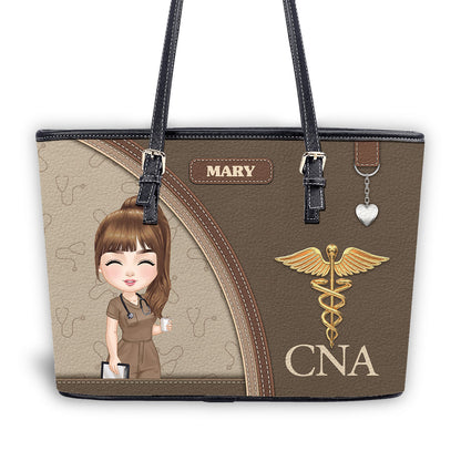 personalized custom nurse tote bag