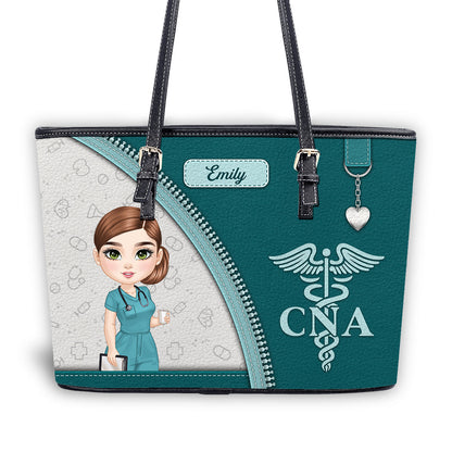 personalized custom nurse tote bag