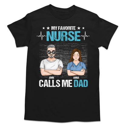 My Favorite Nurse - Personalized Custom T-shirt