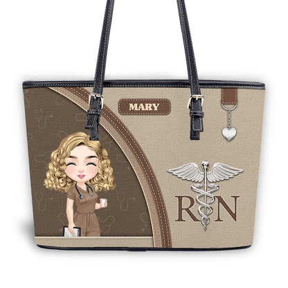 personalized custom nurse tote bag