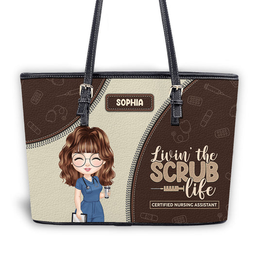 personalized custom nurse tote bag