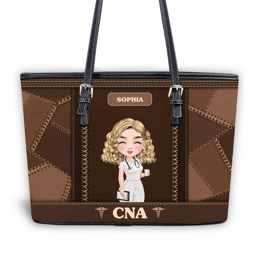 personalized custom nurse tote bag