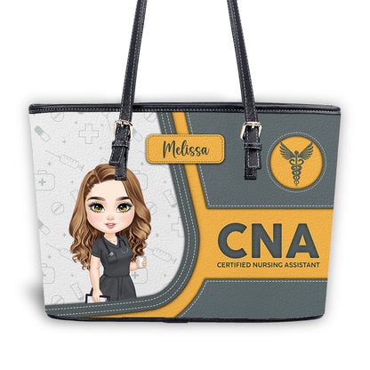 personalized custom nurse tote bag