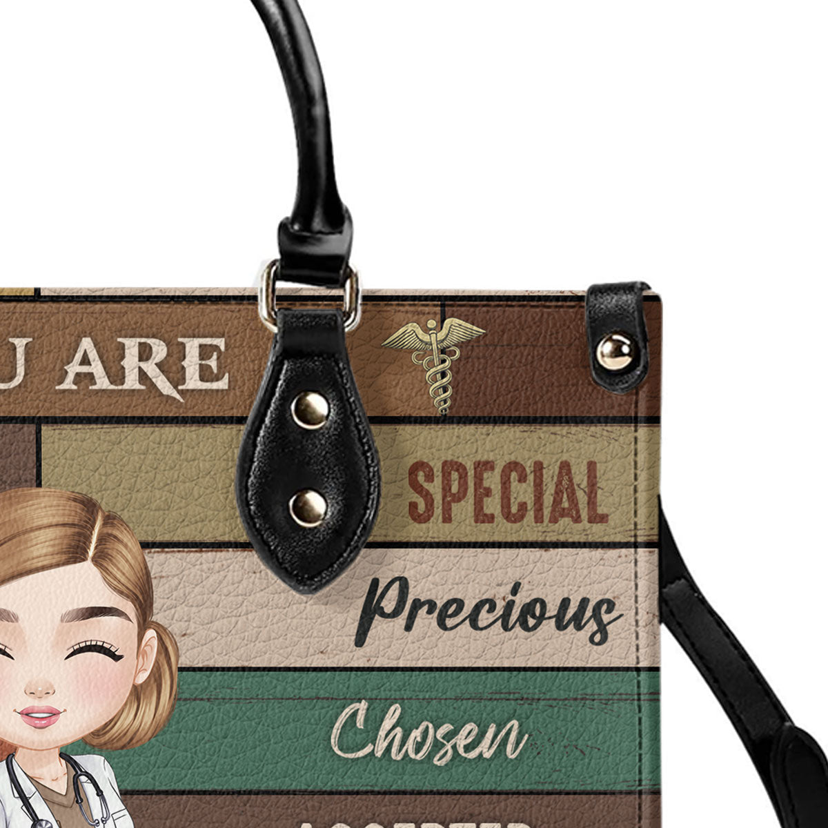 God Say You Are - Personalized Custom Leather Handbag