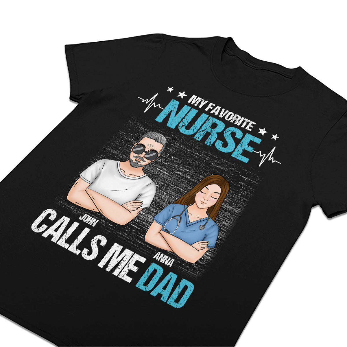 My Favorite Nurse - Personalized Custom T-shirt